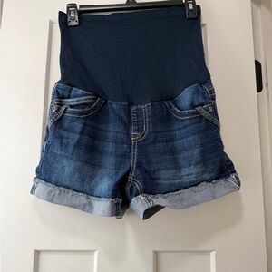 Denim Blue Maternity Women's Shorts size medium